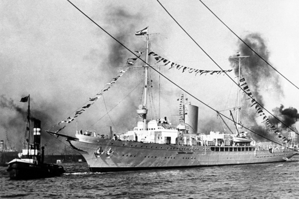 Grille в порту Гамбурга, сентябрь 1938 года