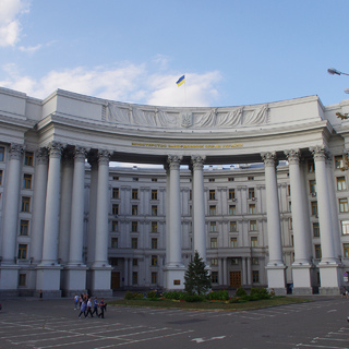 Здание министерства иностранных дел Украины в Киеве