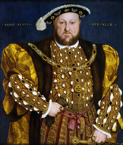 Портрет короля Англии Генриха VIII