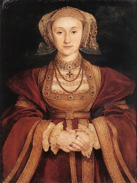 Портрет четвертой супруги Генриха VIII Анны Клевской