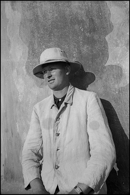 Портрет немецкого солдата на отдыхе. 1941-42 гг.


