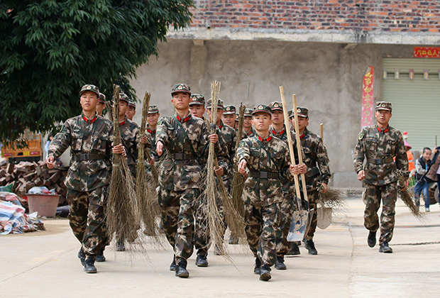 Китайские солдаты