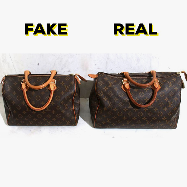 Сравнение реплики и оригинала сумки Louis Vuitton