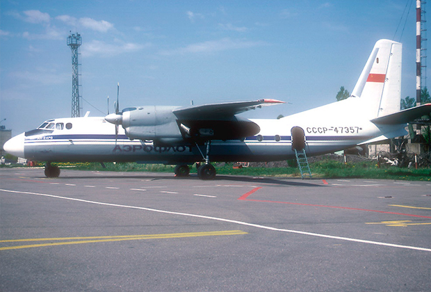 Угнанный Бразинскасами самолет Ан-24