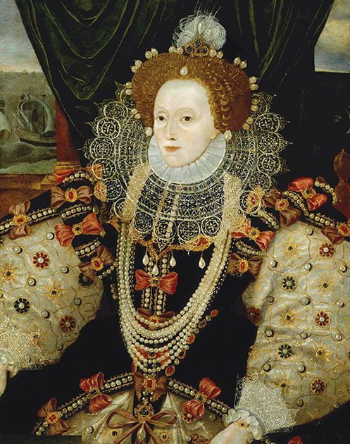 Портрет английской королевы Елизаветы I, около 1588 года