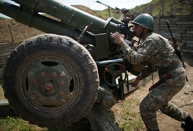 Военнослужащий армии обороны Карабаха
