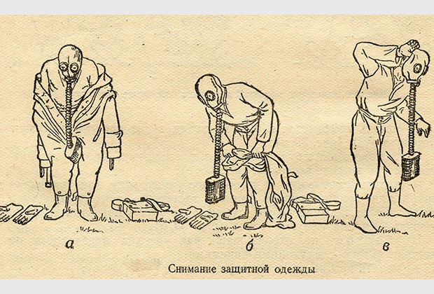 Изображение из учебного пособия по самозащите. СССР, 1951 год