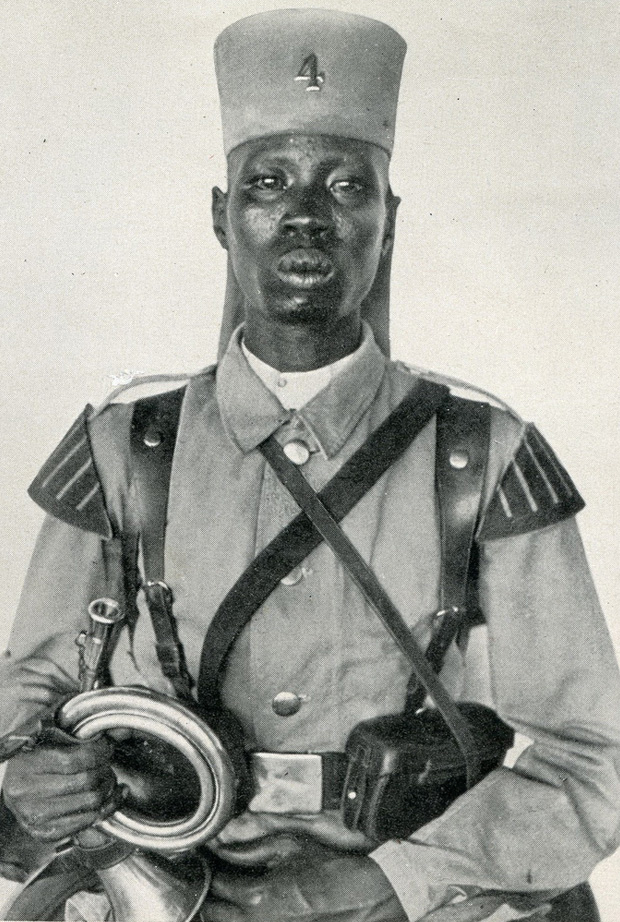 Камерунский стрелок на службе в кайзеровской армии