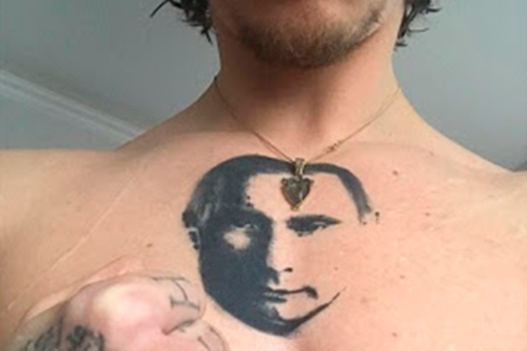 Полунин Тату С Путиным Фото