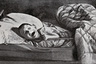Умирающий от голода ребенок в больнице Самары. 1921-1923 гг.