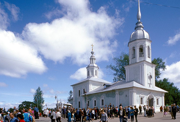 Церковь Александра Невского в Вологде, 1998 год
