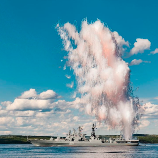 Военно-морской парад в Североморске