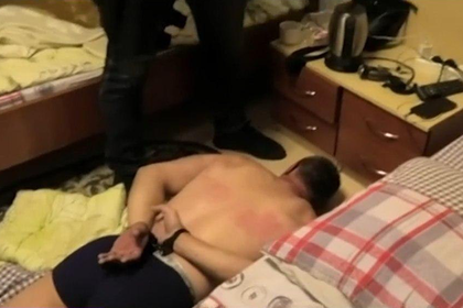 Появились кадры задержания «российских наемников» в Белоруссии
