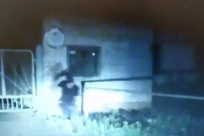 Ликвидация полтавского террориста и его подрыв на гранате попали на видео