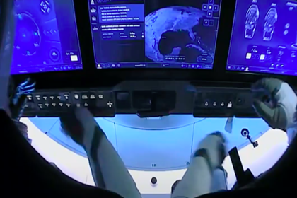 Crew Dragon удачно отстыковался от МКС