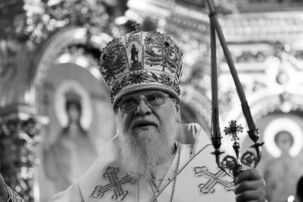 Митрополит Исидор на Рождественском богослужении в Свято-Екатерининском кафедральном соборе в Краснодаре