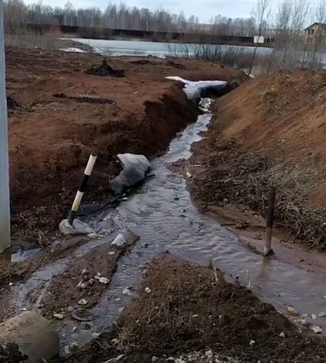 Проблемы с канализацией в поселке «Михайловка Green»