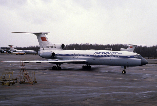Ту-154, аналогичный захваченному