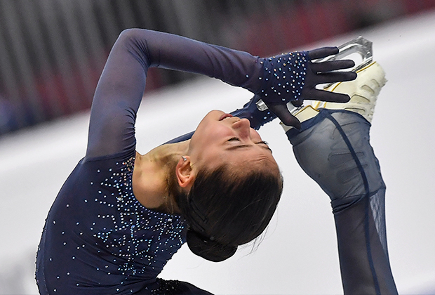 Камила Валиева в финале Гран-при среди юниоров-2019, Турин