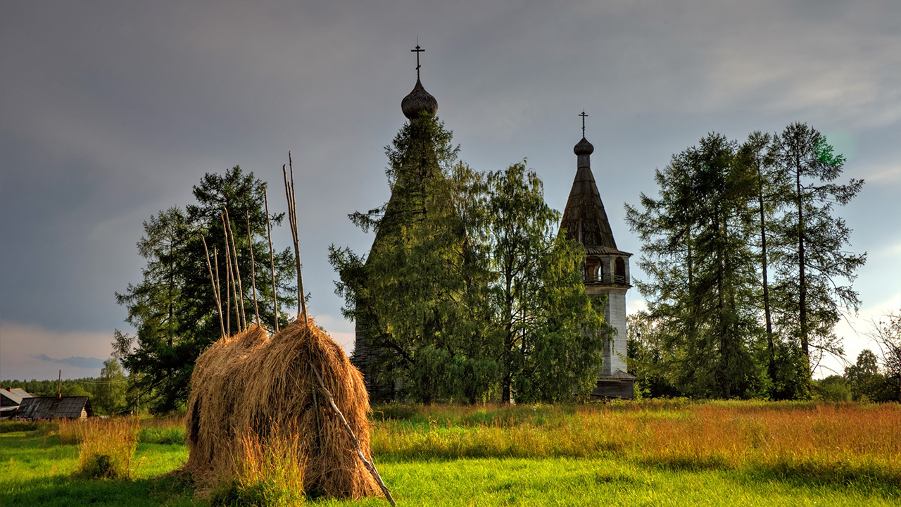 Деревенские погосты фото