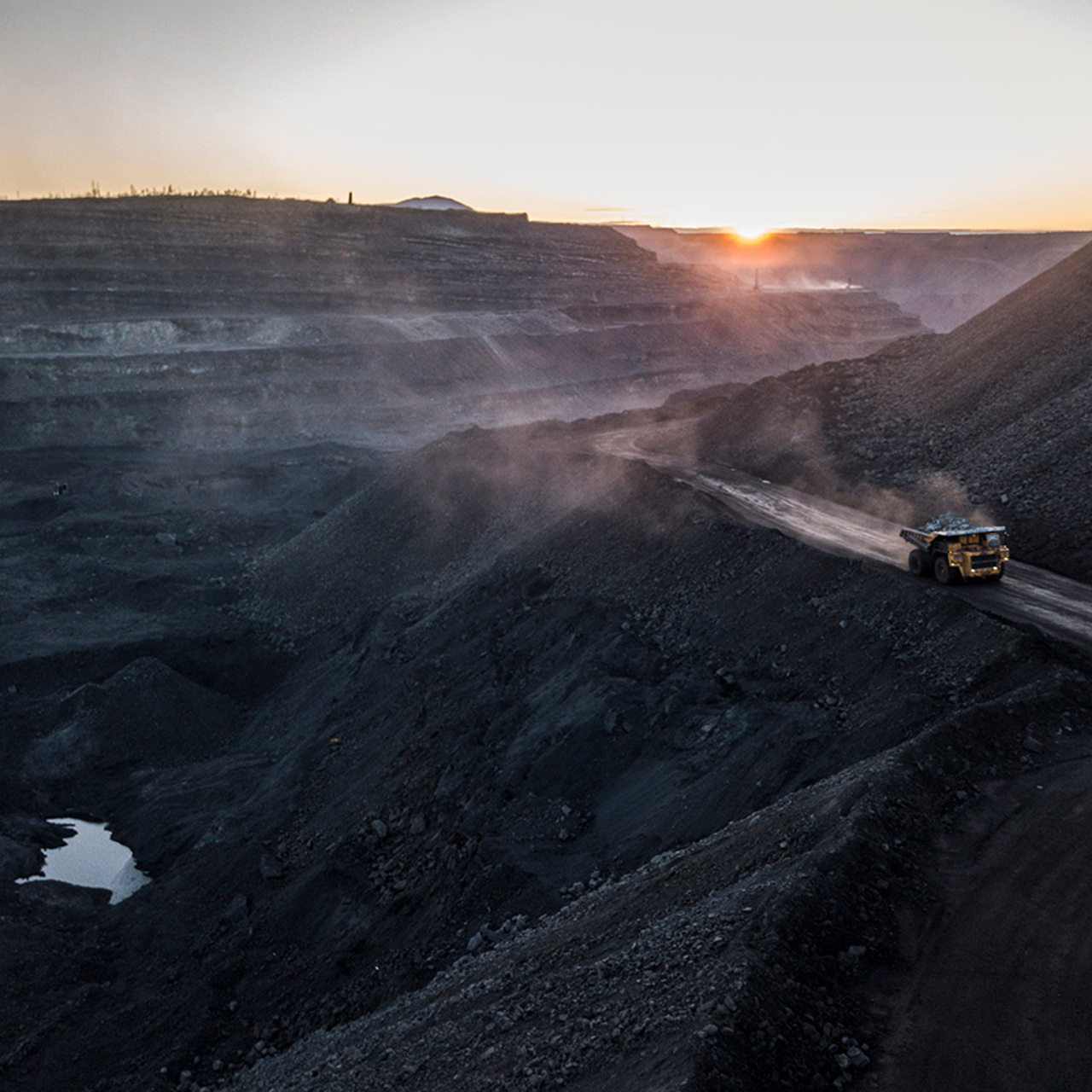 Добыча каменного угля регион