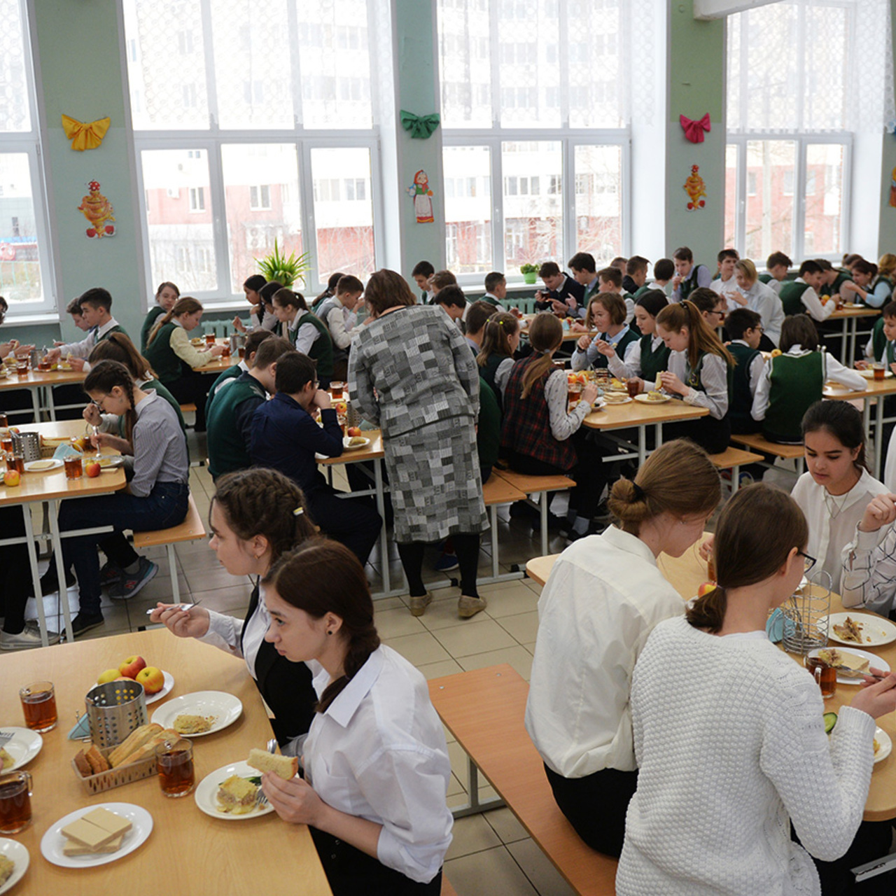 Фото Столовой В Школе