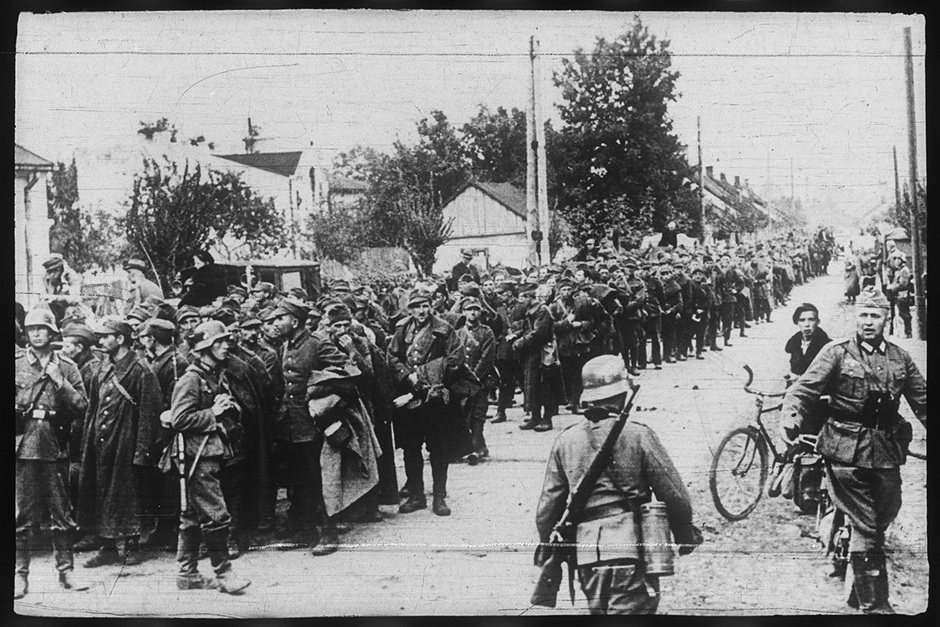 Польские военнопленные. Польша, 1939 год
