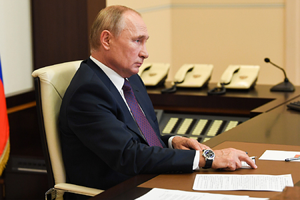 Путин сообщил о создании резерва из силовиков для помощи Белоруссии