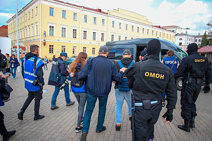 Журналистку «Ленты.ру» задержали на митинге в Минске