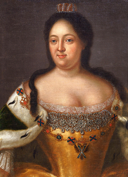 Портрет императрицы Анны Иоанновны кисти Иоганна Ведекинда, 1730 год