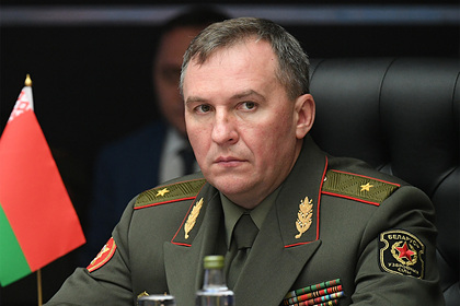 Министр обороны Белоруссии поблагодарил Россию и Китай за поддержку