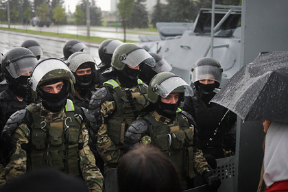 МВД Белоруссии отчиталось о задержаниях на акциях протеста