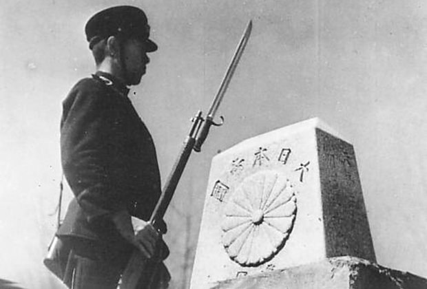 Японский солдат на Сахалине