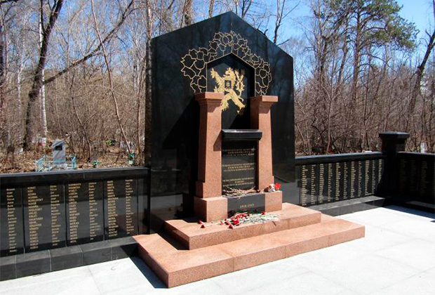 Памятник солдатам и офицерам Чехословацкого легиона в Екатеринбурге
