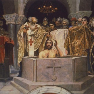 Фреска Виктора Васнецова во Владимирском соборе в Киеве 