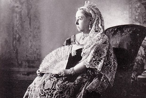 Королева Виктория в день бриллиантового юбилея своего правления, 1897 год