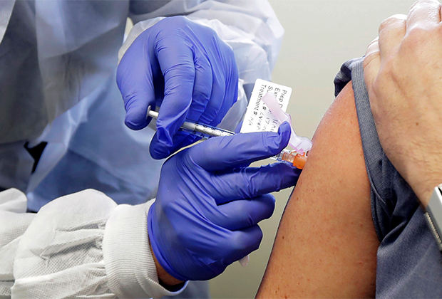 Первый этап испытания вакцины от COVID-19 в США, март 2020 года