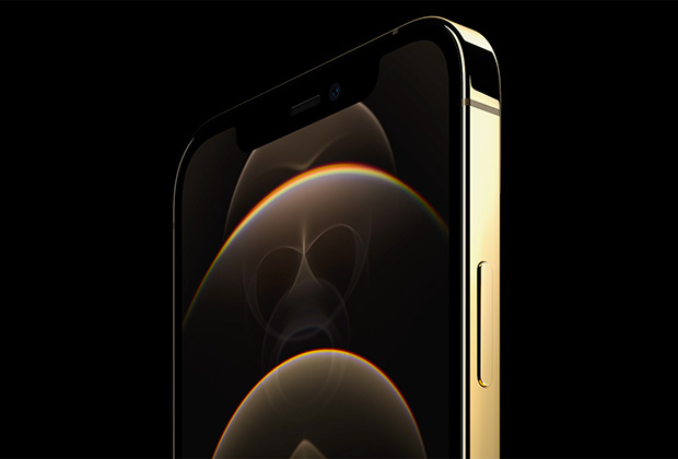 iPhone 12 Pro в золотом цвете