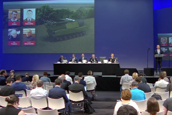 Пресс-конференция совместной следственной группы по делу о крушении Boeing MH17