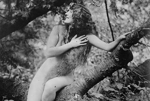 Аннет Келлерман в фильме «Дочь богов», 1916 год