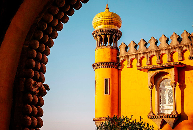 Мавританские мотивы в архитектуре дворца Пена