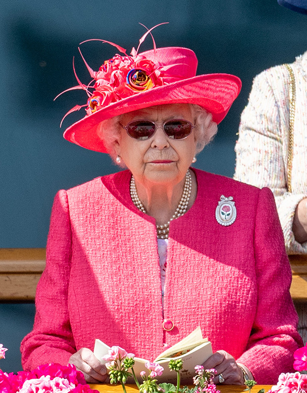 Елизавета II на Королевских скачках в Аскоте, 21 июня 2018 года 