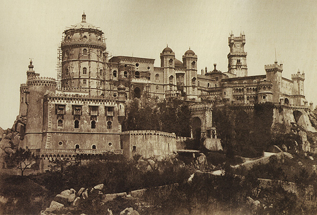 Строительство дворца в Пене в 1850 году
