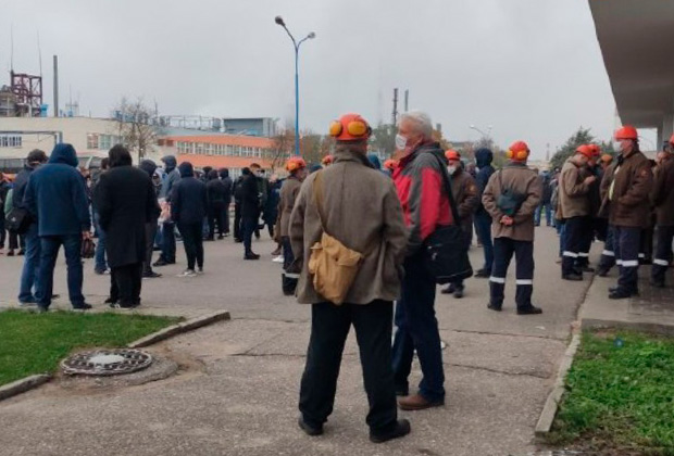 Забастовка на «Гродно Азот»