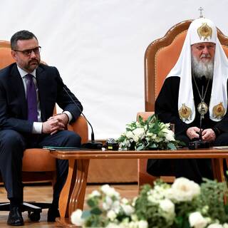Владимир Легойда и патриарх Кирилл