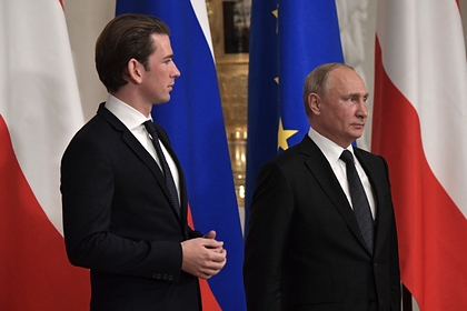 Путин созвонился с канцлером Австрии после теракта в Вене