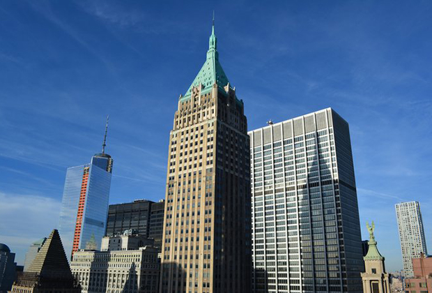 Башня Lower Manhattan skyline