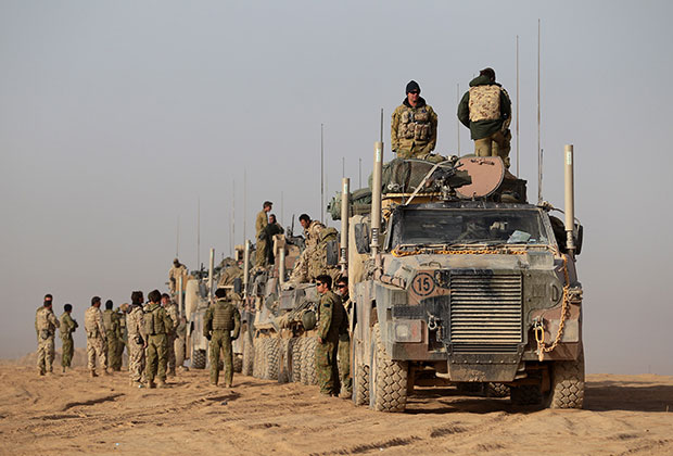 Австралийские военные в провинции Урузган