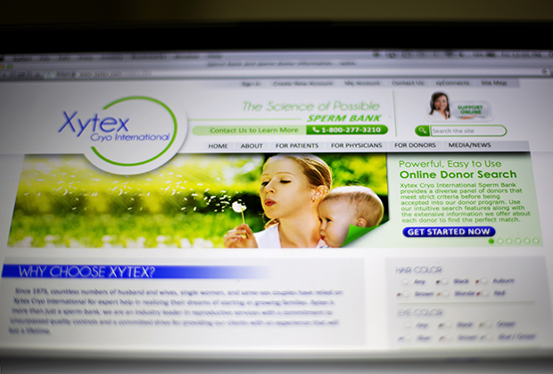 Сайт банка спермы Xytex