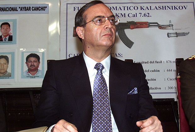 Глава перуанской разведки Владимиро Монтесинос